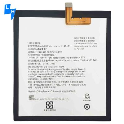 3500mAh L14D1P31 TB3 7 Plus/ Lenovo B1/OT7703X TAB Tab batterij voor-Lenovo b1 nattery