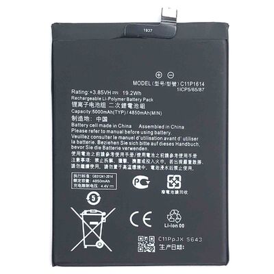 Een 5000mAh C11P1614 3.85V Lithium Polymer Battery voor Zenfone Pegasus 3s Max van ASUS