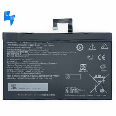 Codering Oplaadbare 7000mAh L14D2P31 A7600-F Tab batterij voor Lenovo A10-30 nattery