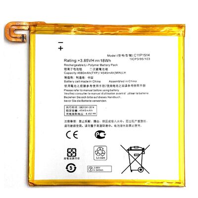 C11P1514 Oplaadbare batterij voor ASUS ZenPad 3 8.0 ZT581KL 4545 4680mAh 3.85V