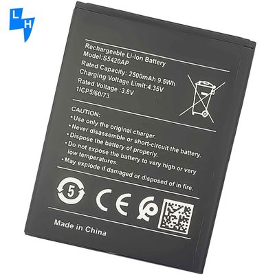 Dubbele IC-bescherming 3.8V 2500mAh 9.5Wh S5420AP oplaadbare lithium-ionbatterij voor Nokia C1