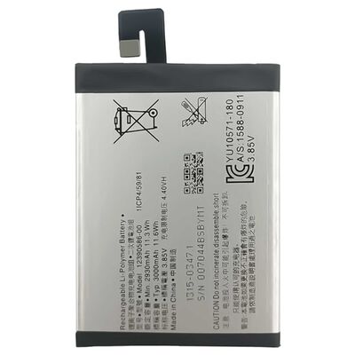 Codering 12390586-00 3000mAh 3.85V Lithium Polymer Battery voor Sony vervangbaar opladen