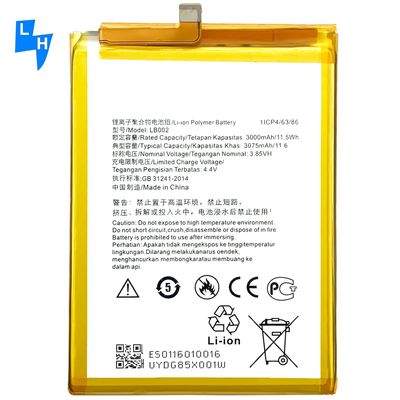 Hoge capaciteit 3000mAh LB002 S5 K520 batterij voor Lenovo K520T Mobiele telefoon-modellen Wit