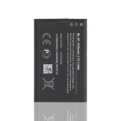 Compatibele batterij voor Nokia BL-5C C2-01 1020mAh 2700 2610 3100 3120 3650 5130 6030