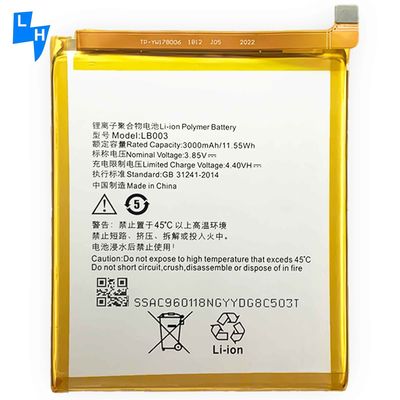 Hoge capaciteit 3000mAh LB003 K5 K350 batterij voor Lenovo K350T tablet en mobiele telefoon