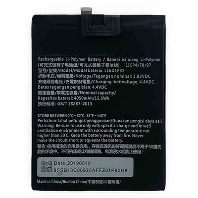 4050mAh L16D1P32 Phab2 Plus PB2-670N PB2-670M PB2-650 Tabbatterij voor Lenovo PB2-650