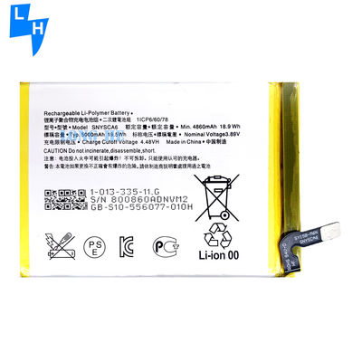 500pcs OEM SNYSCA6 CT62 CT54 CT72 Mobiele telefoonbatterij voor Sony Xperia-1 5e capaciteit