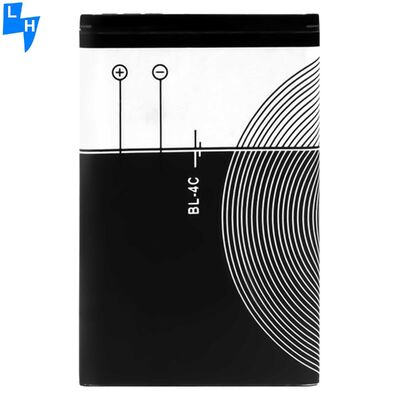 3.7V 900mah Li-ion Cell BL-4C oplaadbare mobiele telefoonbatterij voor MOQ/ODM/OEM 500pcs