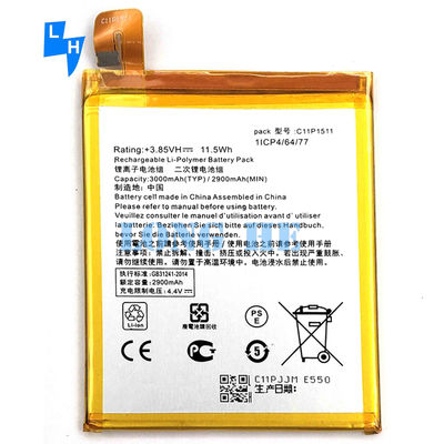 AAA C11P1511 3000mAh 4.4V mobiele telefoonbatterij voor ASUS Zenfone3 ZE552KL Z012DA Z012DE