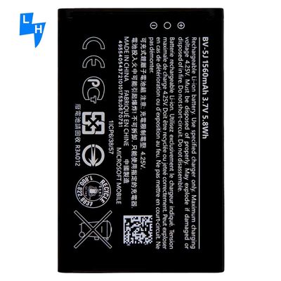 Witte 1560mAh BV-5J Li-ion batterij voor Lumia 435 Dual SIM Lumia 532 Smartphone Voor Nokia