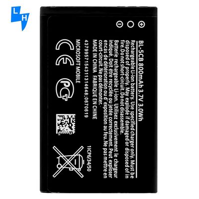 500 stuks MOQ BL-5C batterij voor Nokia 105 BL-5CB Original oplaadbaar