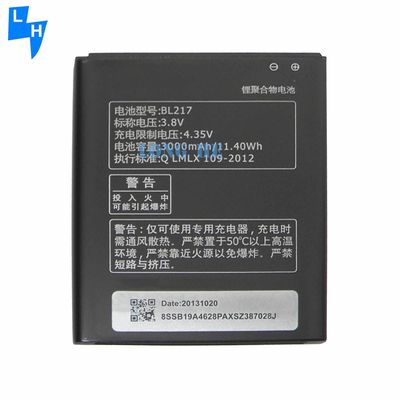 3000mAh 3,8V BL217 Lithiumbatterij voor Lenovo S720 S870E S868T A820T A800 A798T