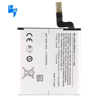 BP-4GWA 3.8V 2550mAh batterij voor Nokia Lumia 625 625H 720 720T RM-885 Vervanging