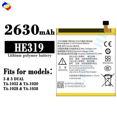Dual IC Protection mobiele telefoonbatterij voor Nokia 3 HE319 TA-1032