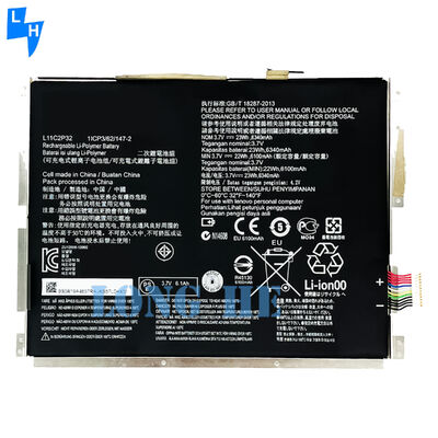 Oplaadbare batterij L11C2P32 voor Lenovo IdeaPad S6000 A1000 A3000 Laptop 3.7V 23WH