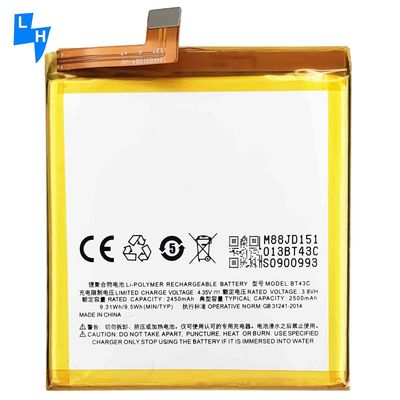 MeiZu compatibele vervangende batterij voor Charm Blue M2 Mini Uitstekende prestaties