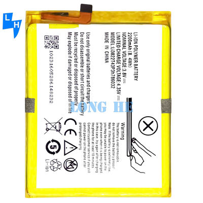 ZTE Blade D6 V6 X7 Li-ion-polymerbatterij Li3822T43P3h786032 2200mAh 3.8V Vervanging