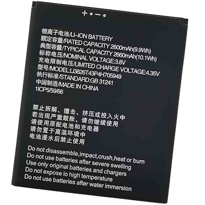 Li3826T43P4h705949 Batterij voor ZTE Blade A530 A606 BA530 BA606 L210 Vervanging 2600mAh