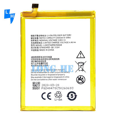 ZTE Blade V8 Lite V0820 Li3925t44p6h765638 Smartphone batterij met 2500mAh capaciteit