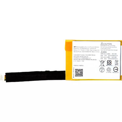 Zwarte vervangende batterij voor JBL GO2 730mAh Li-ion polymer batterij 3.7V oplaadbaar