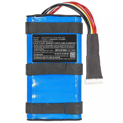 Li-polymer batterij 7.4V 10000mAh voor JBL-BoomBox 2 Luidspreker vervanging Sun-Inte-213 218