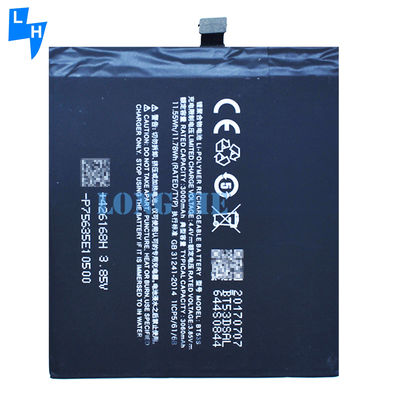 Hoge capaciteit batterij voor MEIZU Pro 6s 3.85V 3060mAh BT53S oplaadbaar