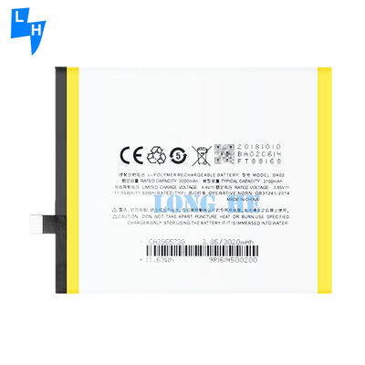 Originele lithium-ion mobiele batterij voor Meizu Meizy M3E BA02 vervanging