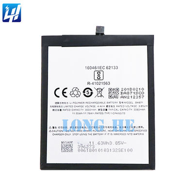 Langdurige 3060mAh 3.8V Lithium Polymer Battery voor MEIZU M15/15 Lite Mobile Version