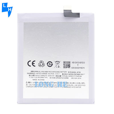 Meizu Meilan M1 BT50 Batterij 3140mAh Oplaadbare Lithium Polymer vervangende batterij