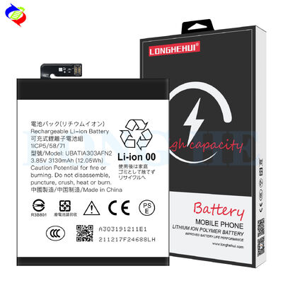 Mobiele telefoon oplaadbare batterij 3130mAh Capaciteit UBATIA303AFN2 voor Sharp Zero 2