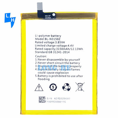 Gionee S6s BL-N3150Z Smartphone batterij en 100% compatibele oplaadbare batterijen