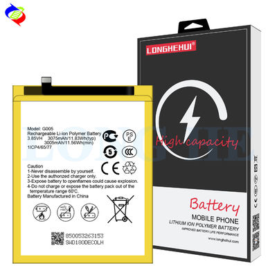 Vervangende mobiele batterij 3.85V G005 3075mAh Voor GM8 Originele lithium-ion batterijen