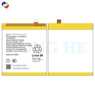 Sharp Compatible Battery Replacement UBATIA310AFN2 3.85V 3730mah Hoge capaciteit nulcyclus