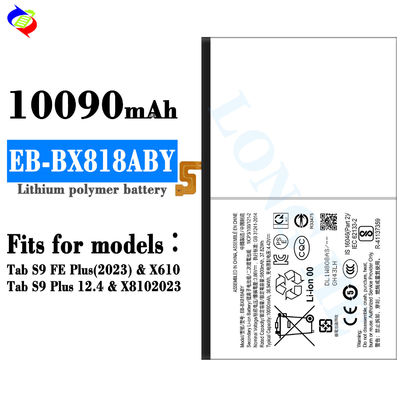 EB-BX818ABY tafelbatterij voor Tab S9 FE Plus 2023 X610 Tab s9 plus 12.4 x8102023