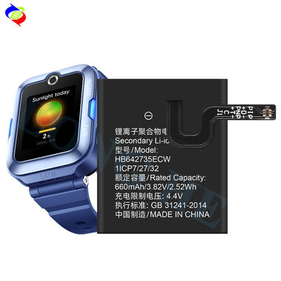 Oorspronkelijke vervanging Li-ion Polymer Battery HB642735ECW voor Huawei Little K2 Kids Watch 3 3S 3X 3 Pro gloednieuw