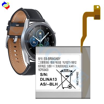 Oorspronkelijke vervangende batterij EB-BR840ABY Voor Samsung Watch3 SM-R840 Watch3 Versie Authentieke oplaadbare horlogebatterij 340mAh