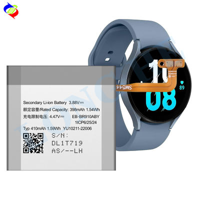 Lithiumpolymerbatterij EB-BR910ABY 3.88V 398mAh Li-polymerbatterij voor Galaxy Watch 5 SM-R915F SM-R905F