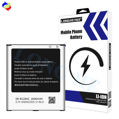 Oplaadbare accu EB-B220AC Accu voor Samsung Galaxy Grand 2 SM-G7100 G7102 2600mAh