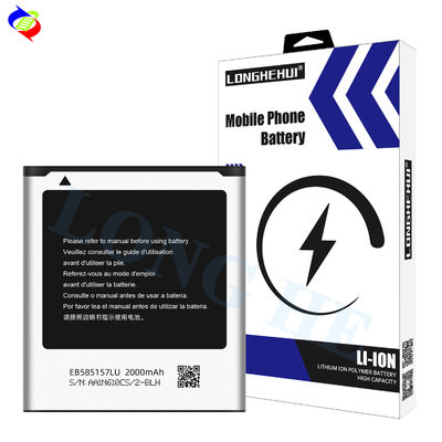 Bulk Wholesale Capacity Mobile Phone Battery EB585157LU voor Samsung Galaxy Core 2 I8550 I8552 Vervangende batterij